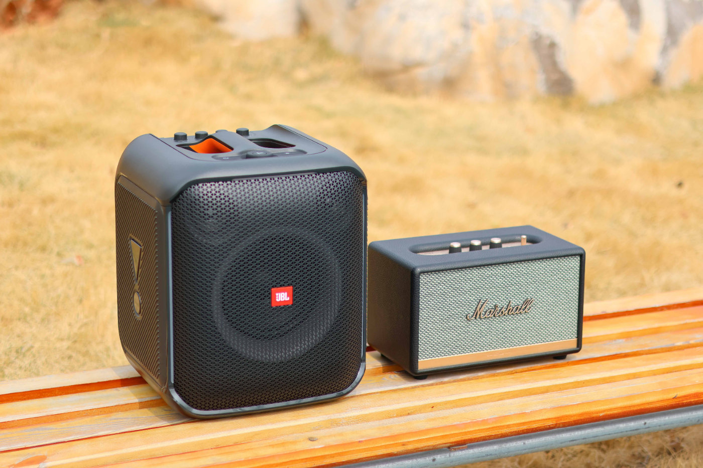 jbl欢唱版音箱评测,无线蓝牙双话筒音箱