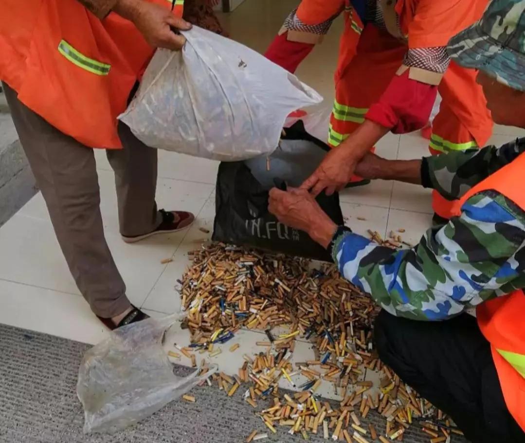 日本收购中国烟头,真的有日本收购中国烟头吗