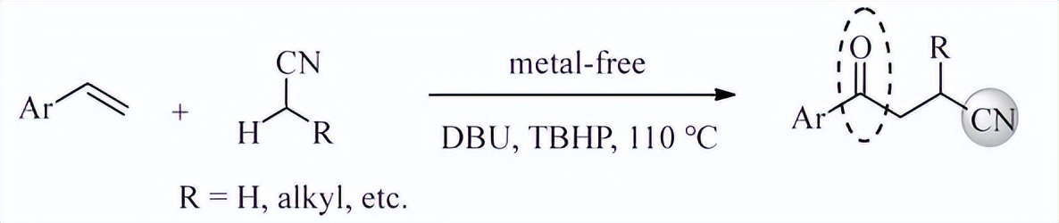 苯乙烯衍生物的γ－酮腈等系列双*能官**团化反应研究|科技导报