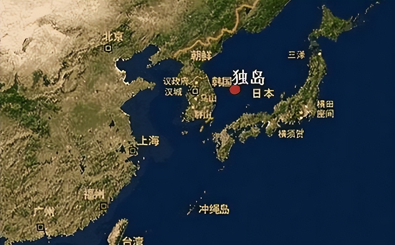 日本和韩国竞争的独岛在什么位置,为什么日韩争夺独岛