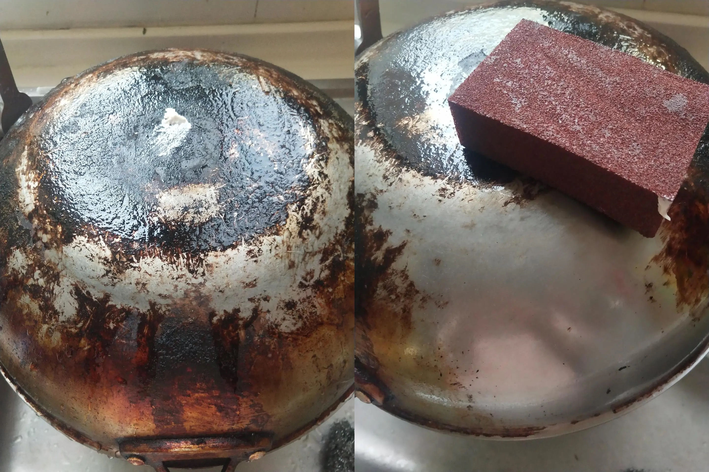 不锈钢锅怎么能刷的净,不锈钢锅外面黑了怎么刷