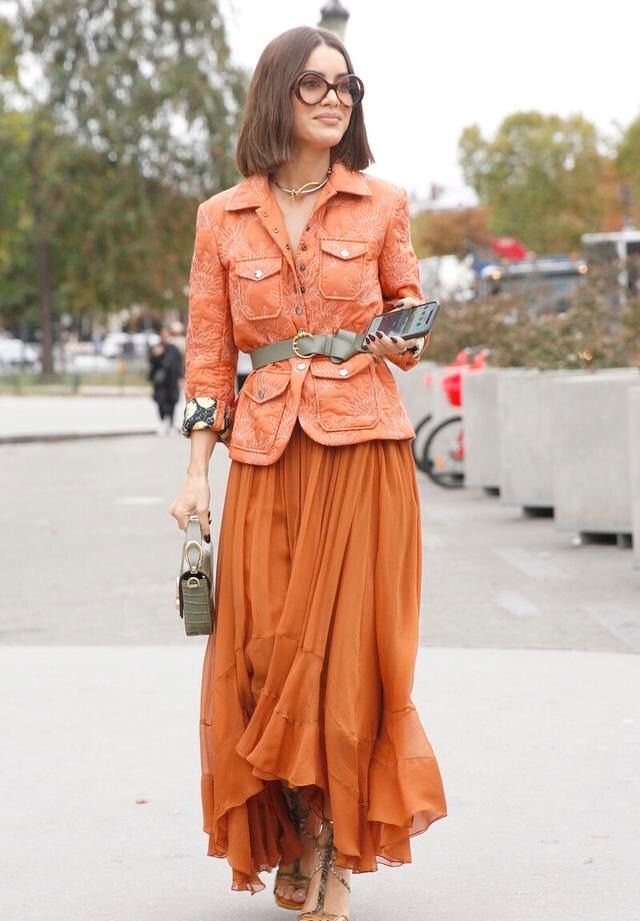 南瓜黄适合什么人群穿,秋冬穿南瓜黄