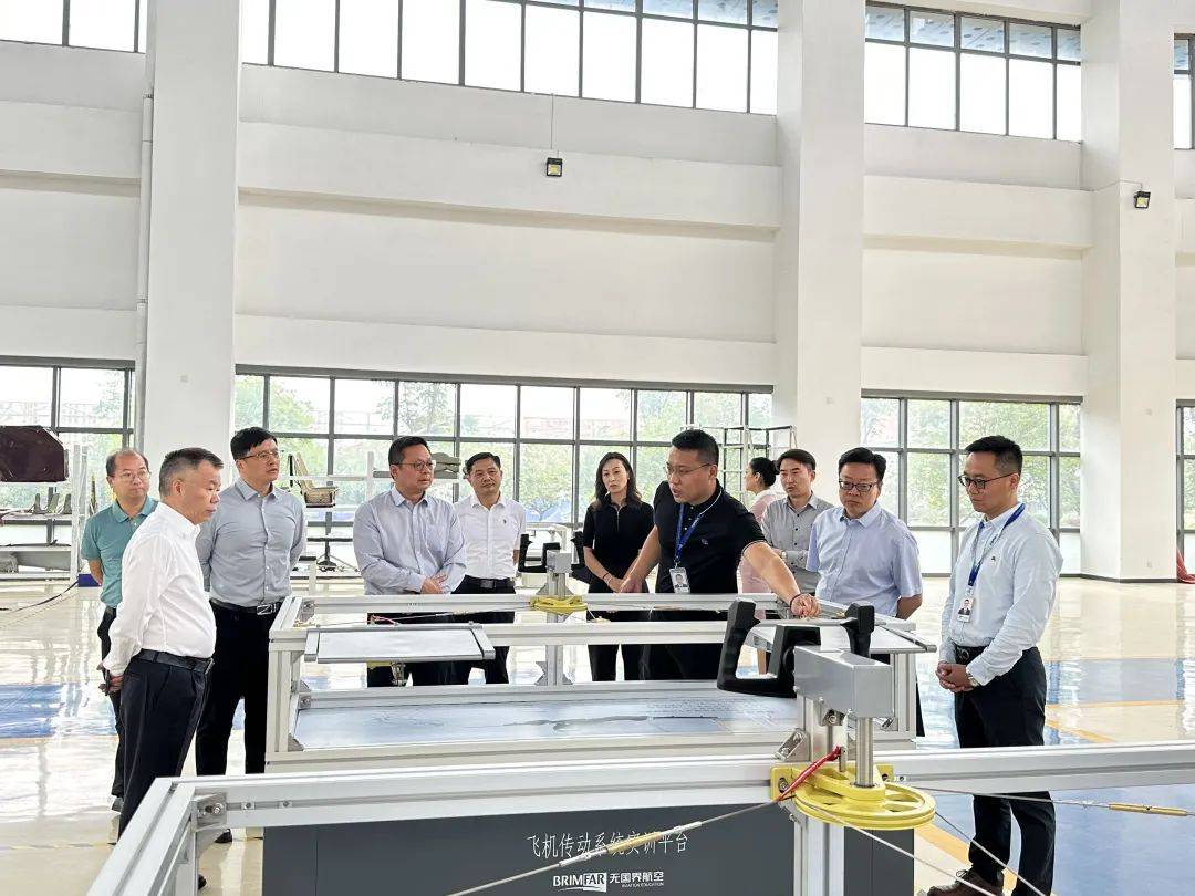 正德职业技术学院*党**委书记、政府督导专员孙雷一行莅临调研指导