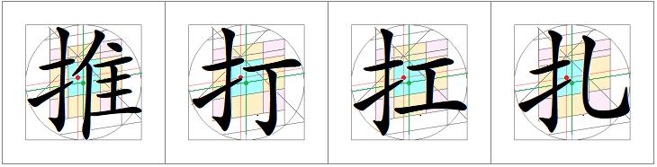 汉字书写的重心,汉字的重心是什么