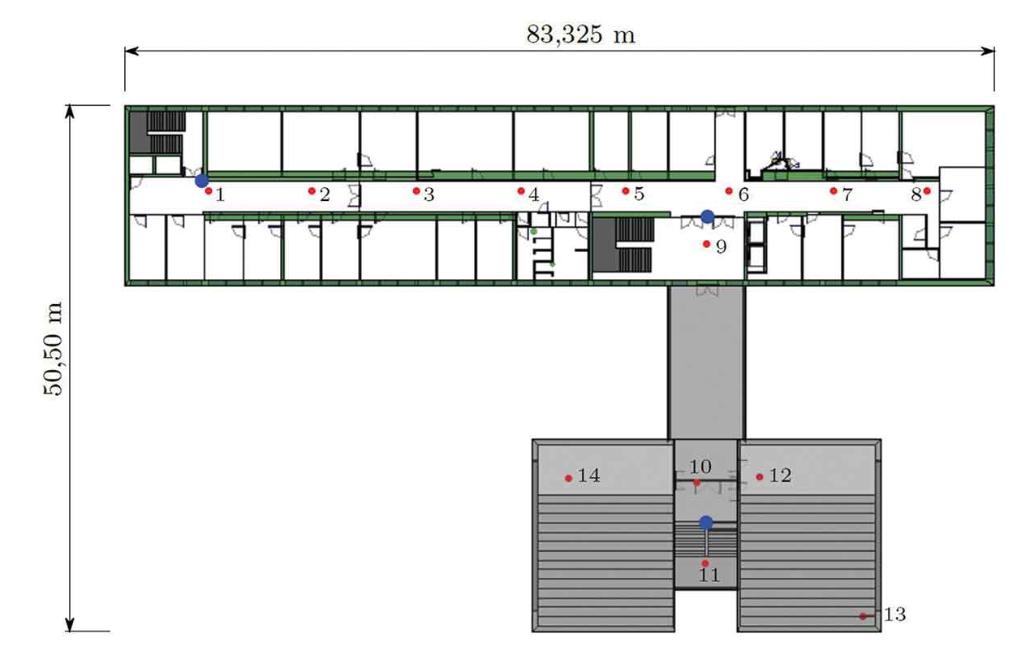 智能手机的内置传感器，可解决因建筑物遮挡导致室内定位难的问题