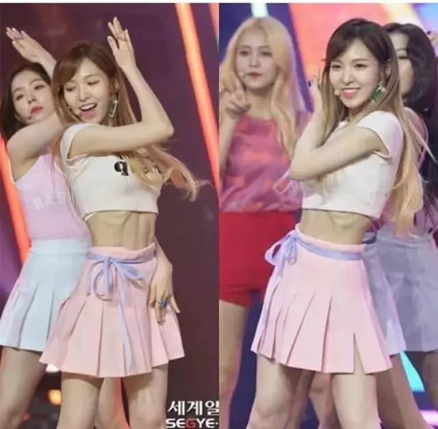 韩国女团瘦身前后大对比