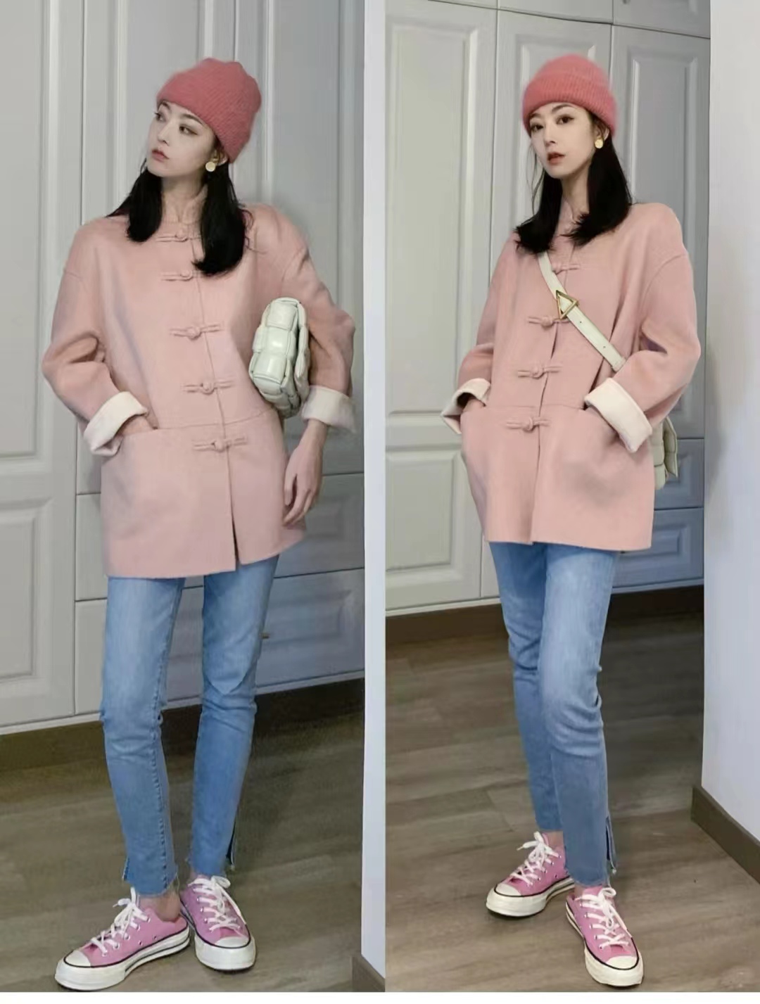 外套秋冬蓝色搭配什么颜色,秋冬比较显高级的颜色搭配