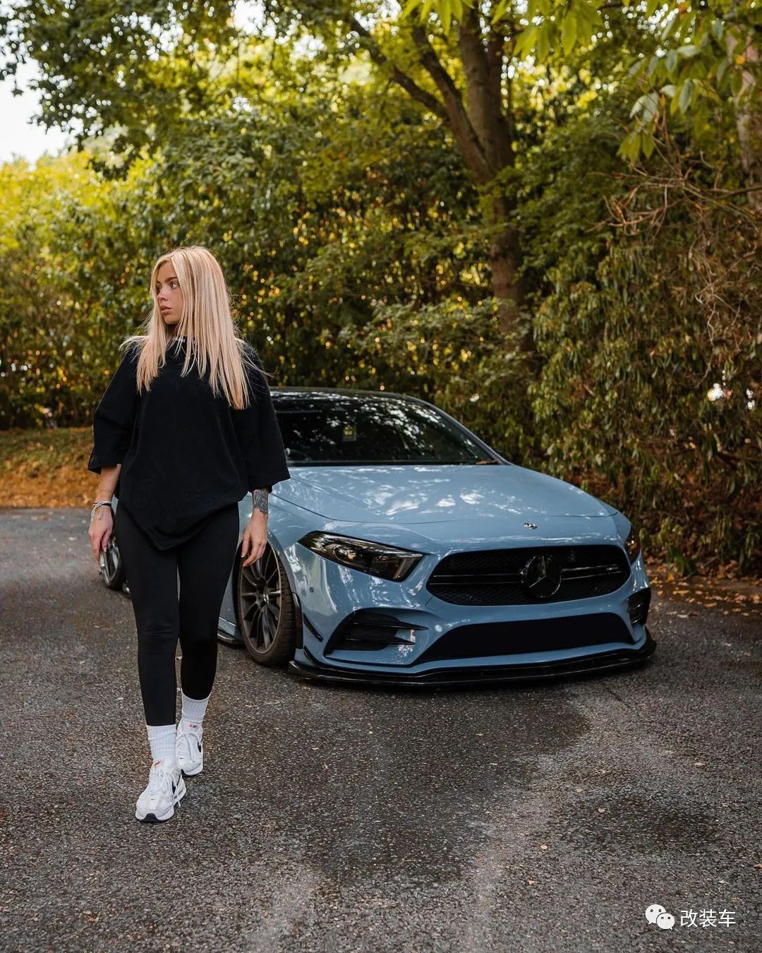 奔驰车模amga35,奔驰c级小姐姐改装