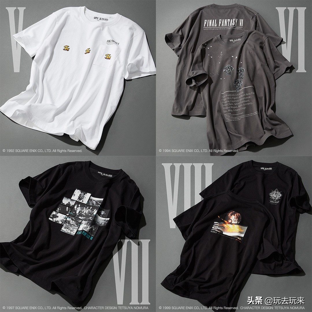 优衣库最终幻想联名,最终幻想优衣库