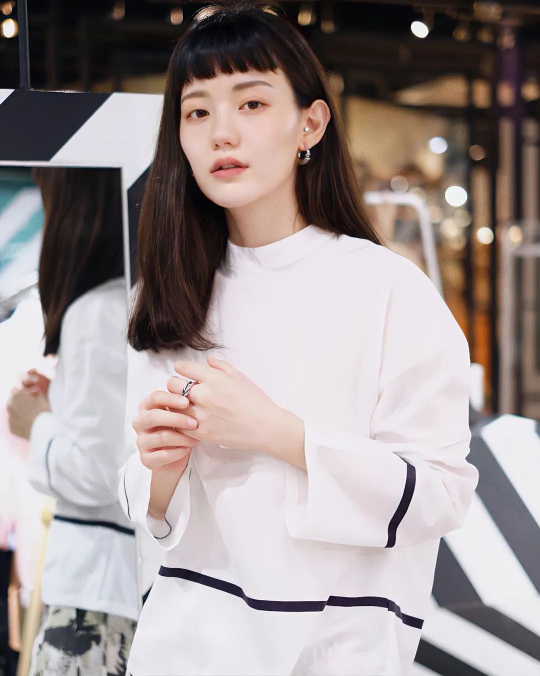 不知道自己的脸型适合戴哪种款式,长脸型耳环项链配饰