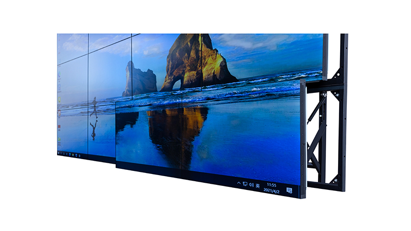 一体式拼接屏,一整块液晶屏