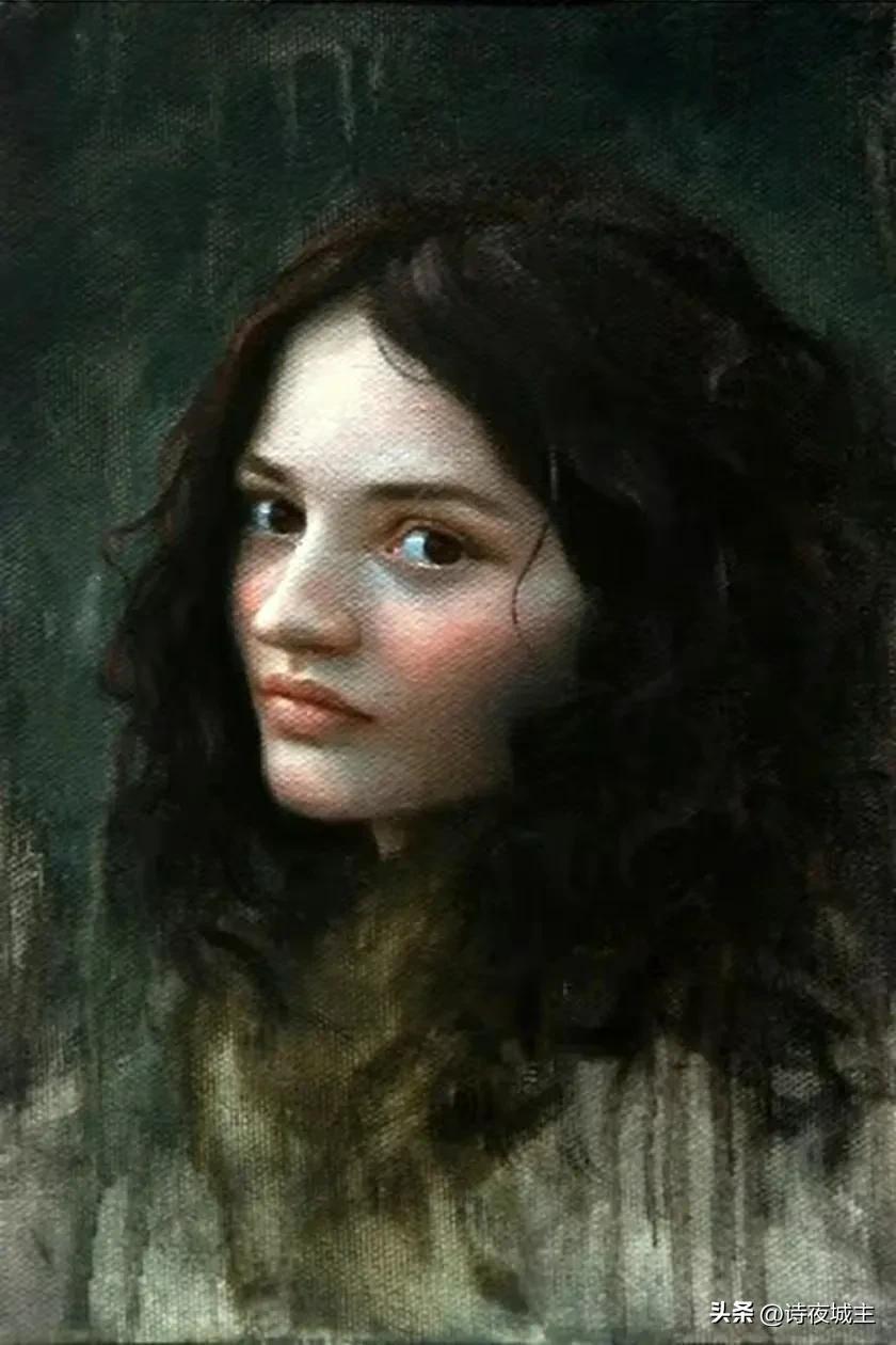 油画《高贵的凯瑟琳》,油画凯瑟琳