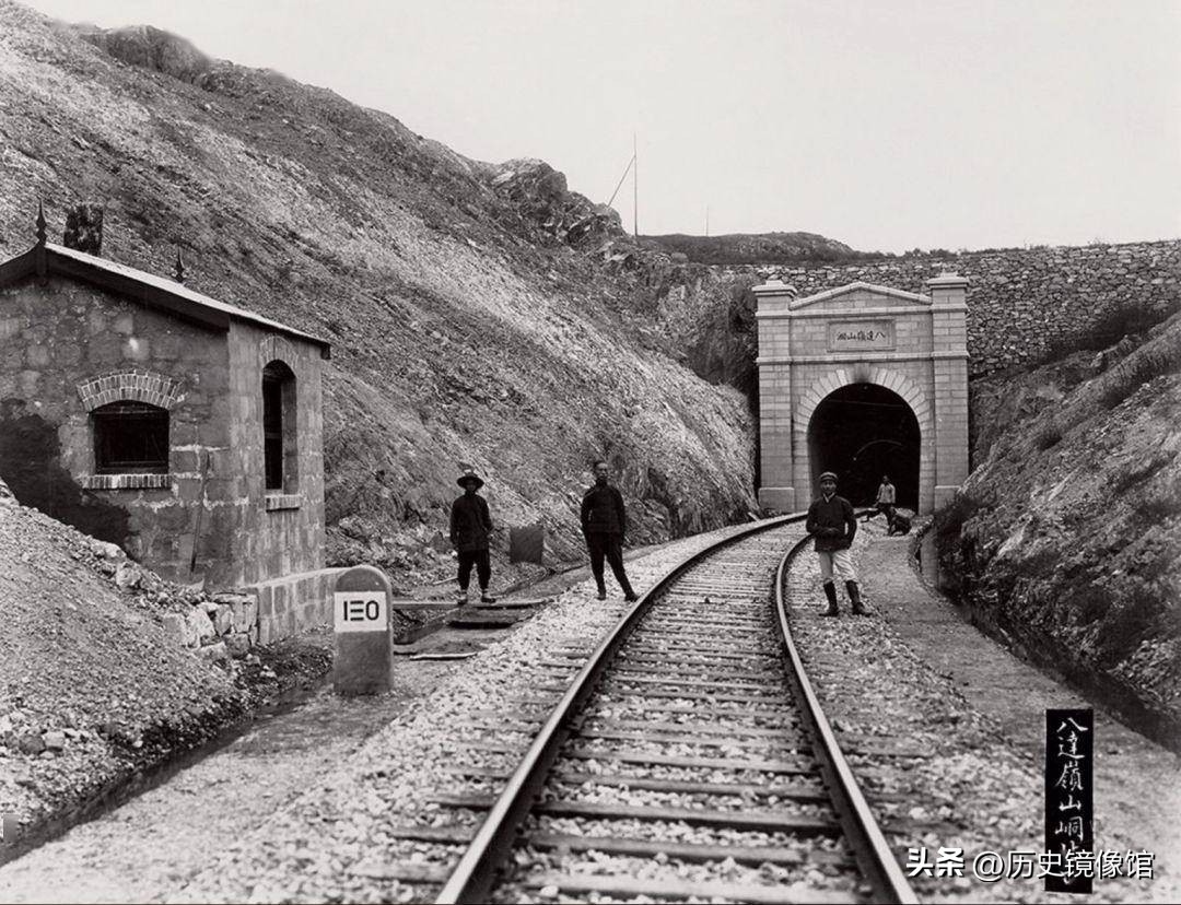 旧中国老京张铁路视频,京张铁路遗址公园老照片