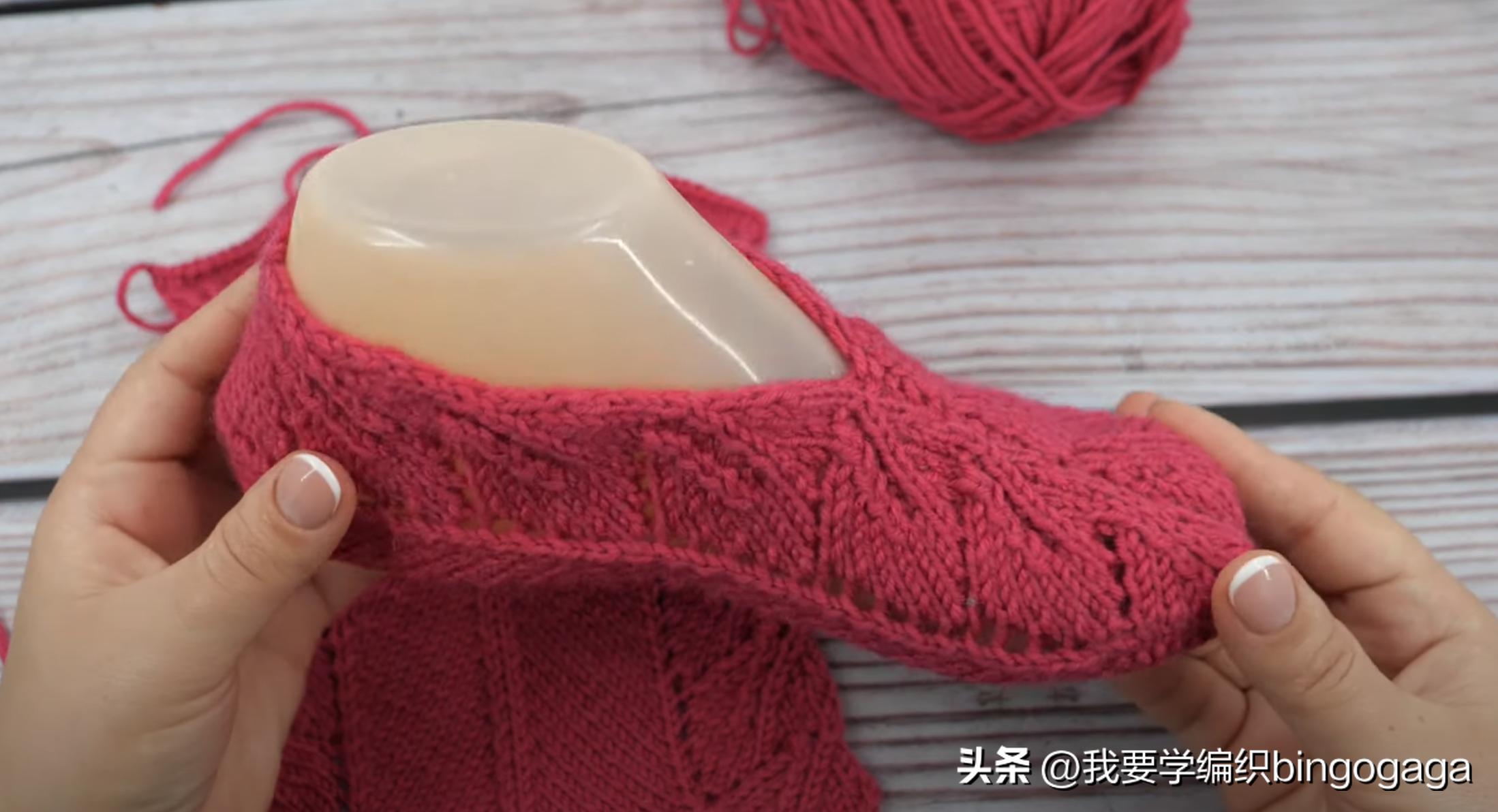 成人织鞋袜教程,一步一步教新手织袜子鞋袜