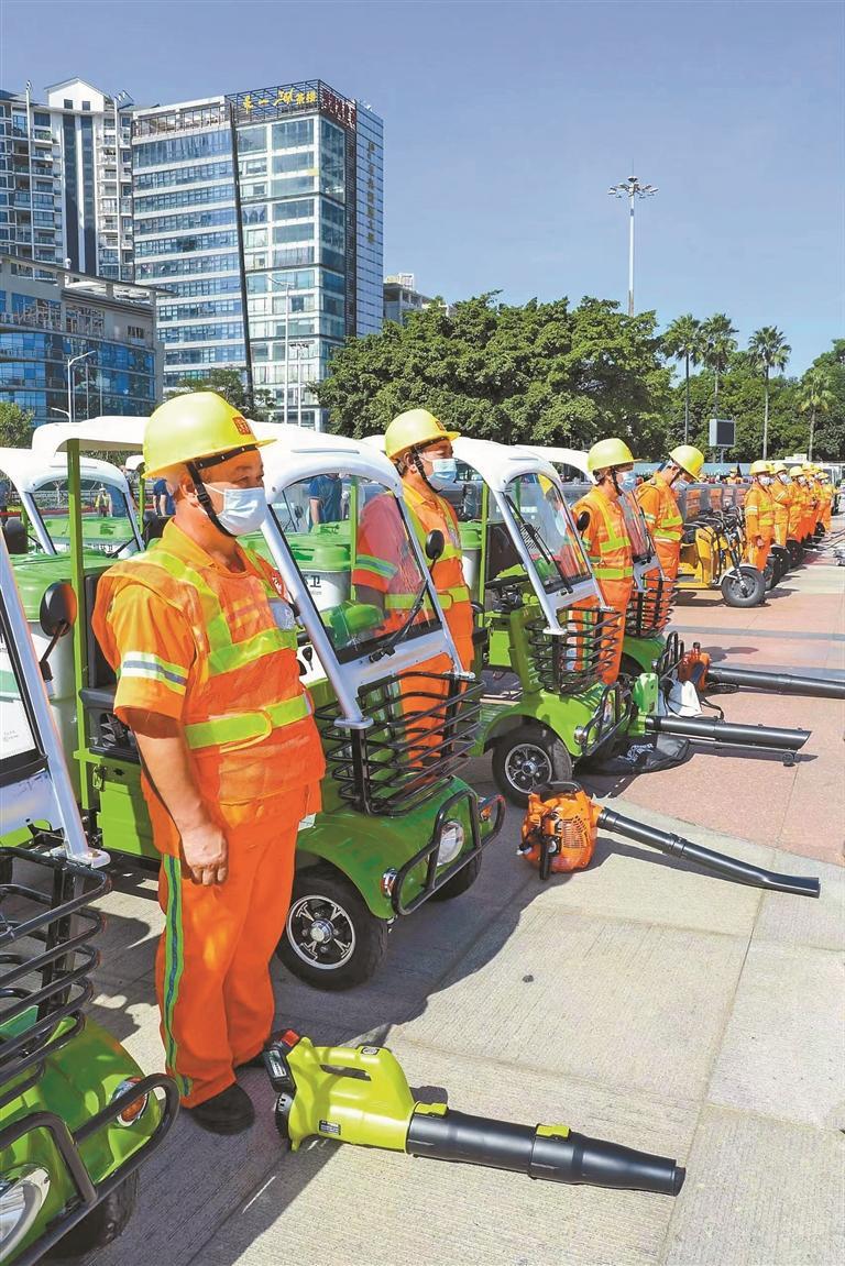 深圳龙华区实现“城市管家”全覆盖