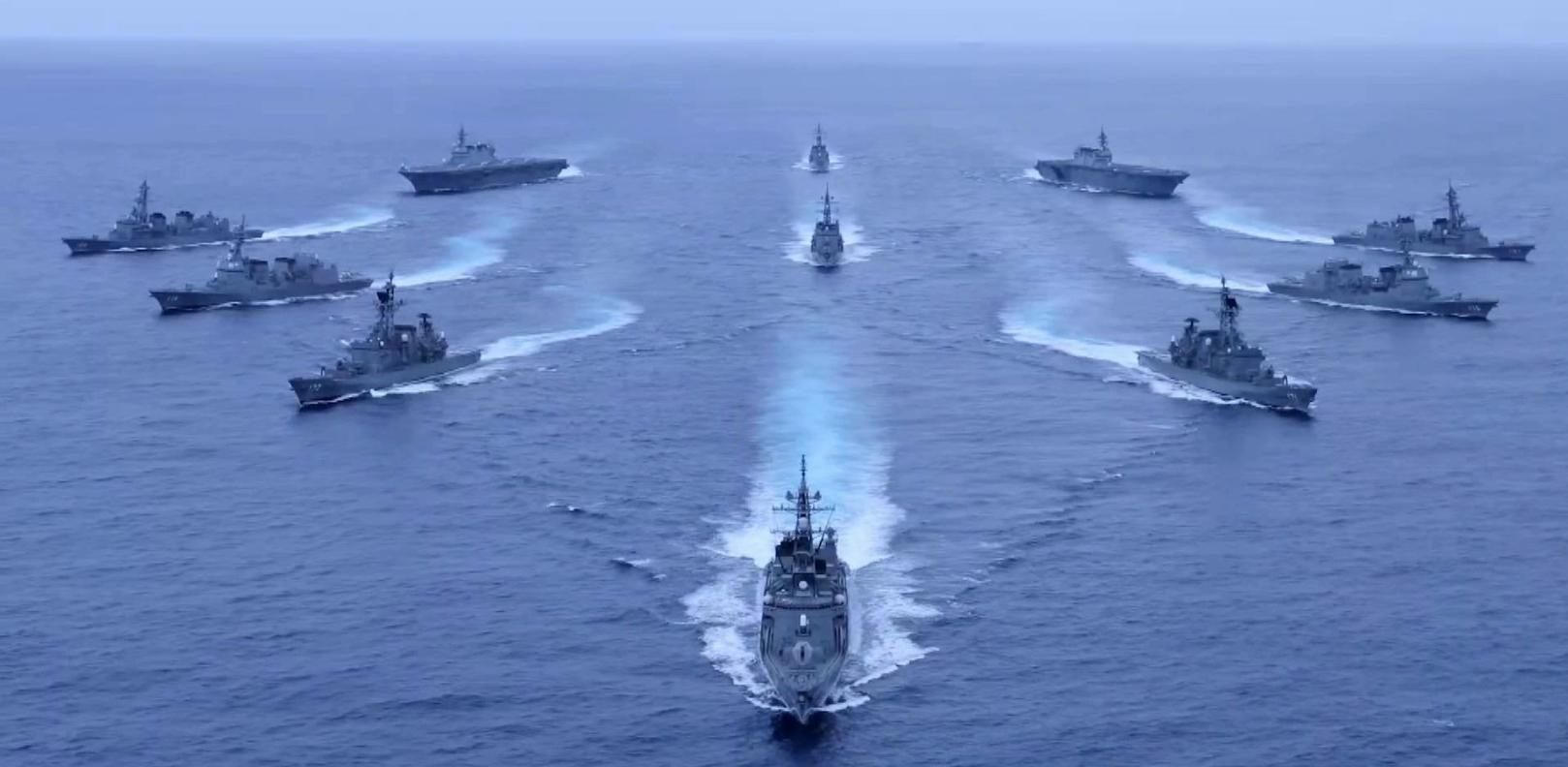 50艘航空母舰200艘驱逐舰,中国海军亚洲万吨驱逐舰对比