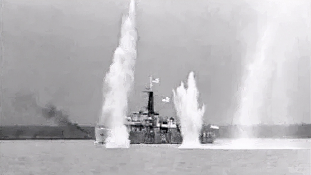 渡江前炮轰英国军舰,1947年炮轰英国军舰