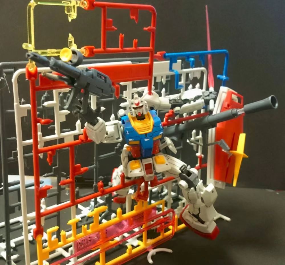 新手如何拼高达模型,高达模型懒人打磨神器