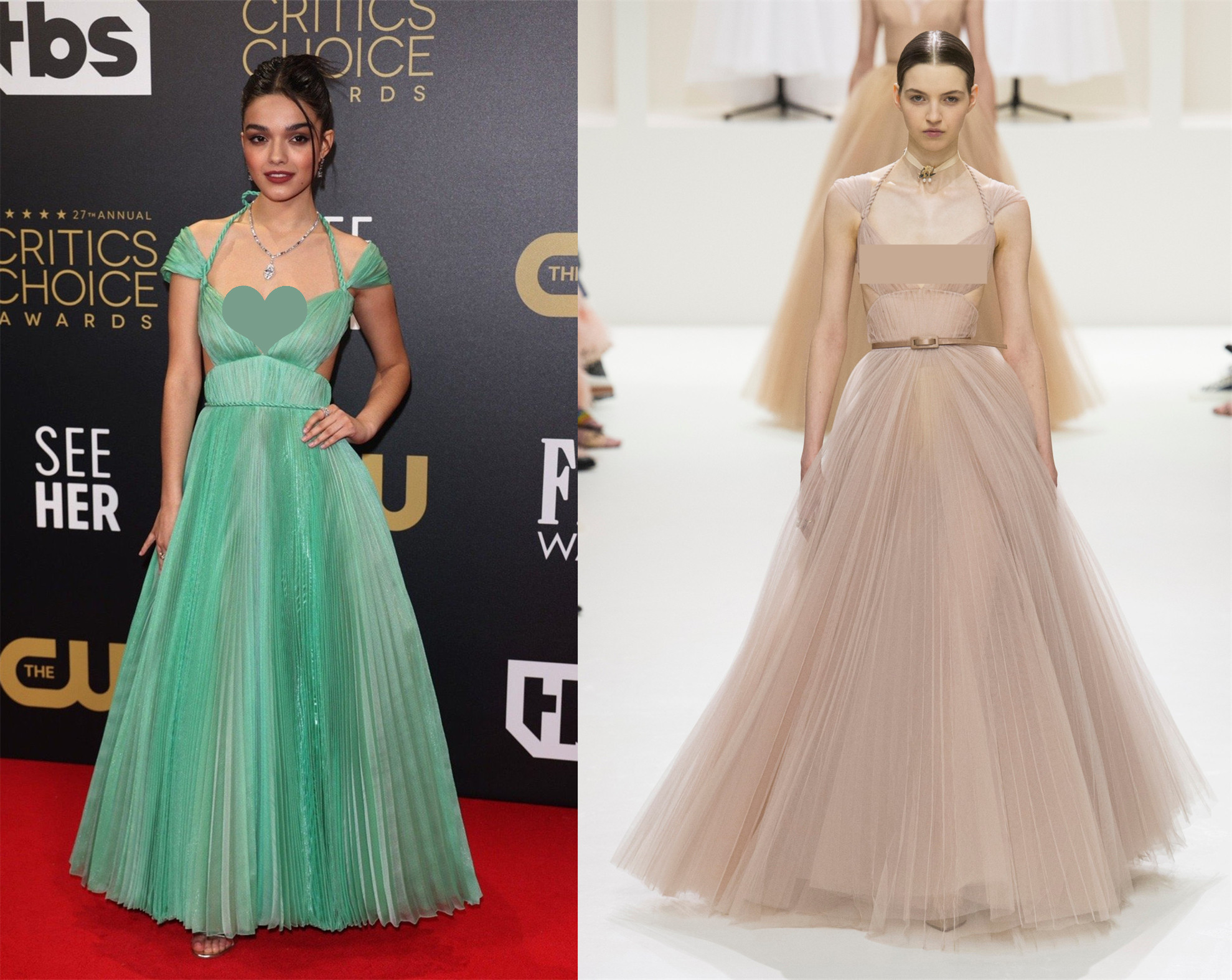 红毯香奈儿走秀名场面,ladygaga穿高定礼服