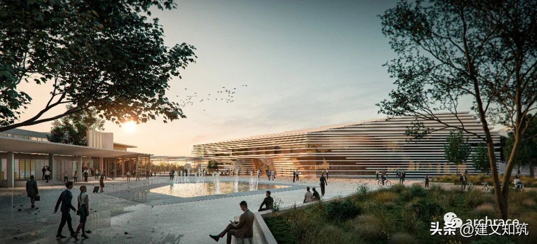 kadawittfeldarchitektur赢得萨尔布吕肯会议中心（MKK）设计竞赛