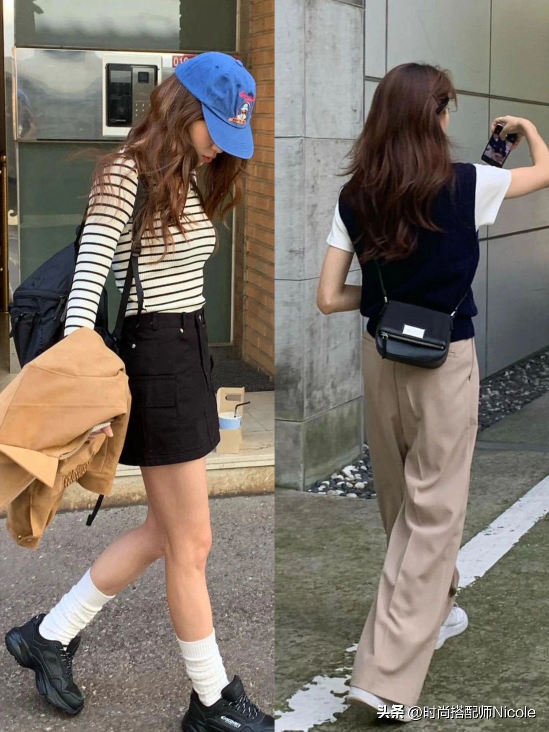 韩系女性穿搭简单好看,韩式穿搭怎么搭