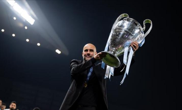 2次夺得三冠王,三次五子登科瓜迪奥拉