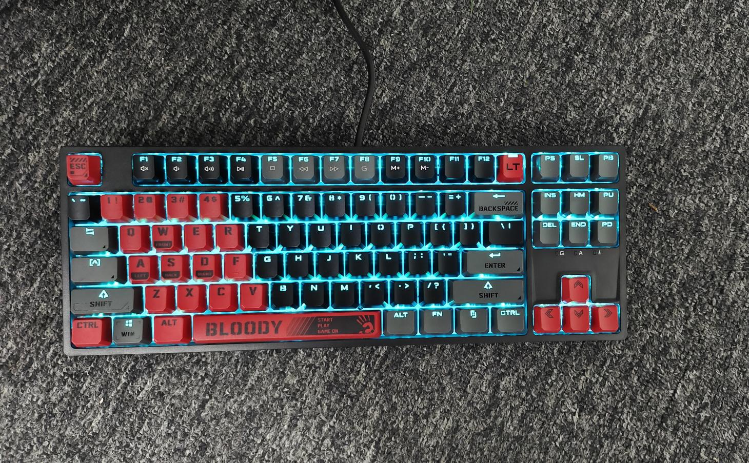 t87血手幽灵是有线还是无线,血手幽灵t87机械键盘
