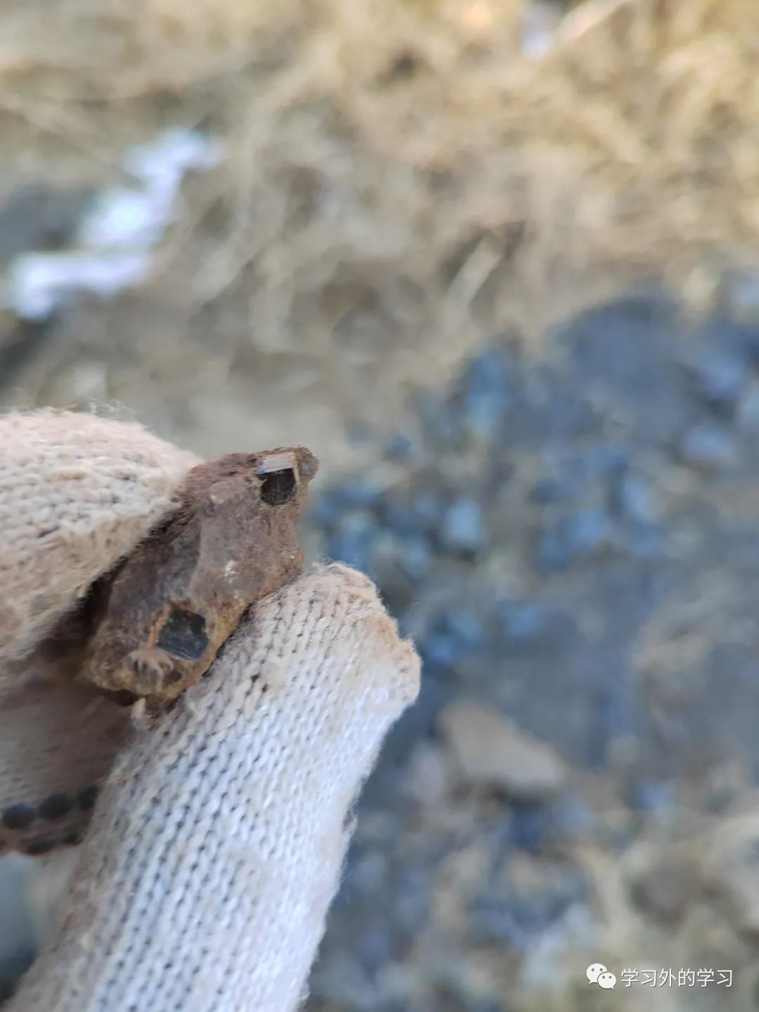 如何挖到黄铁矿,京西古道采矿石自驾攻略
