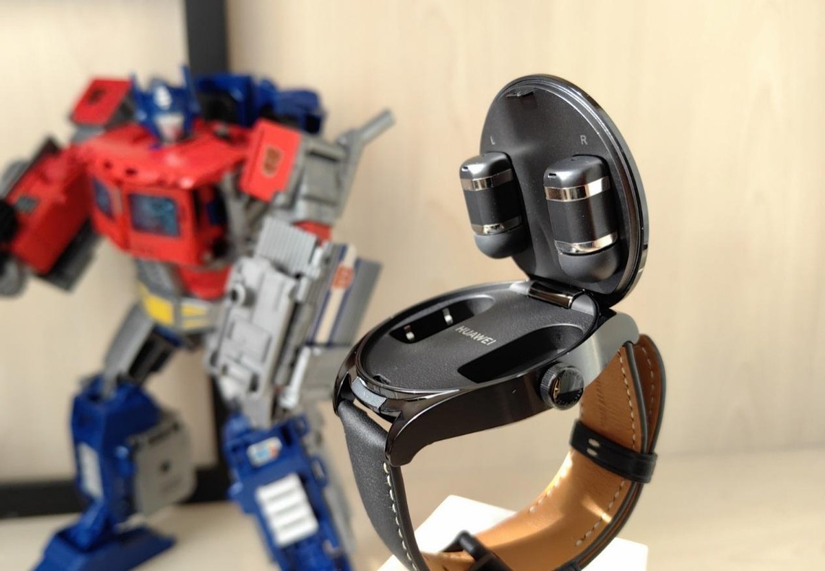 华为手表耳机watchbuds实用性,华为watchbuds耳机佩戴