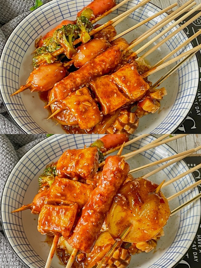 成都好吃的油炸串串,不油炸的串串懒人