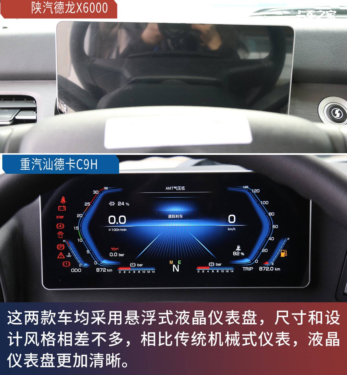 新款德龙x6000单驱,德龙x6000与汕德卡对比