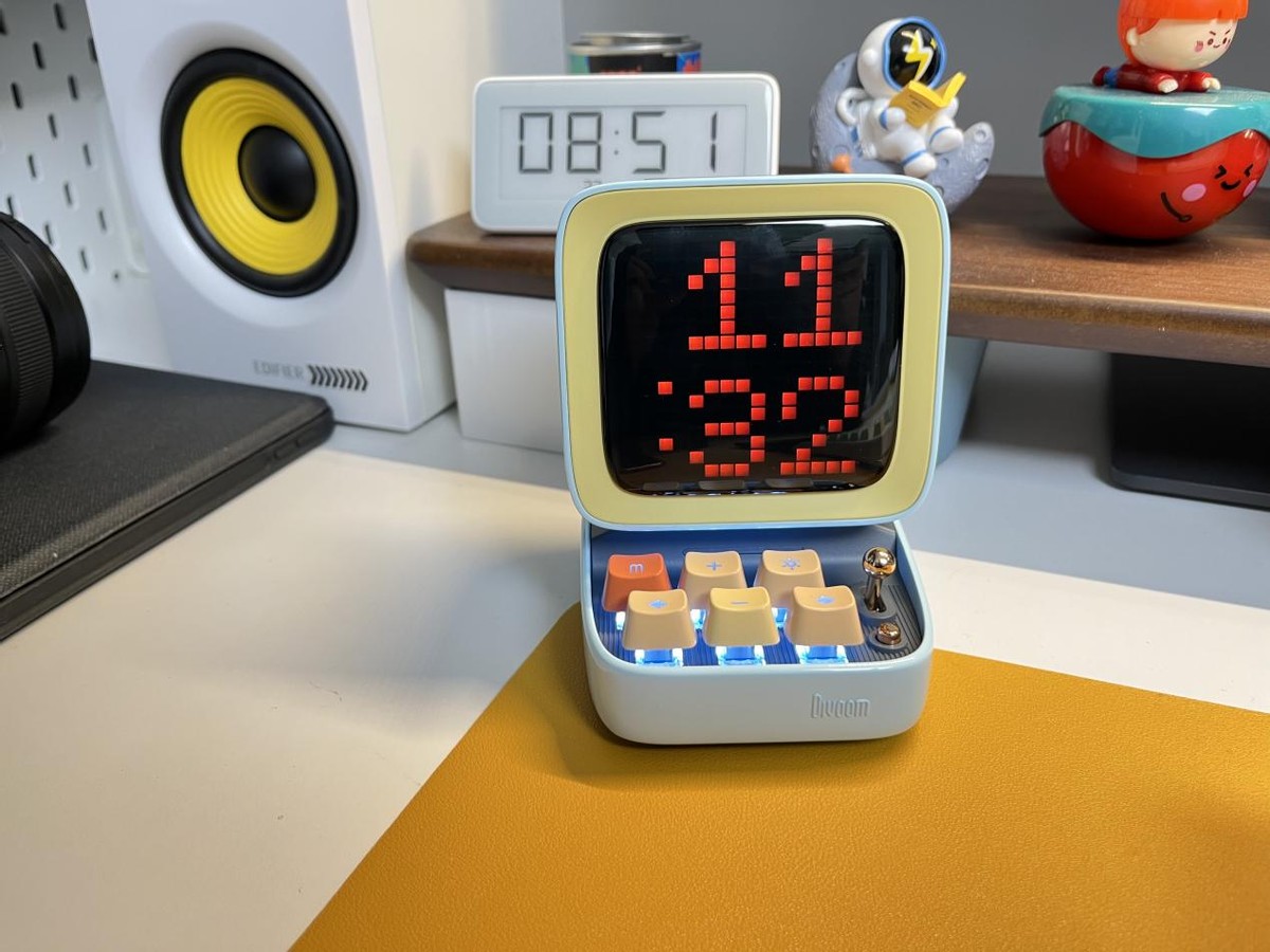 Ditoo像素蓝牙音箱测评,ditoomic小音响测评