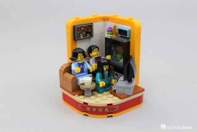 乐高80108,乐高新春80113乐满楼测评