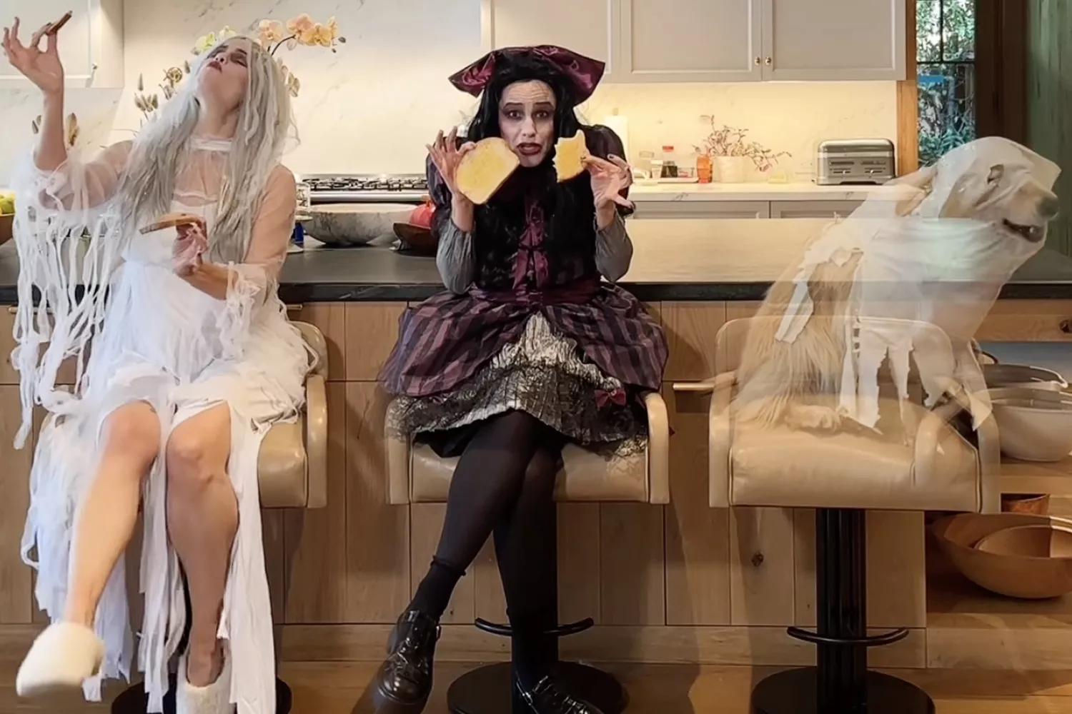 万圣节女明星造型,欧美今年万圣节造型