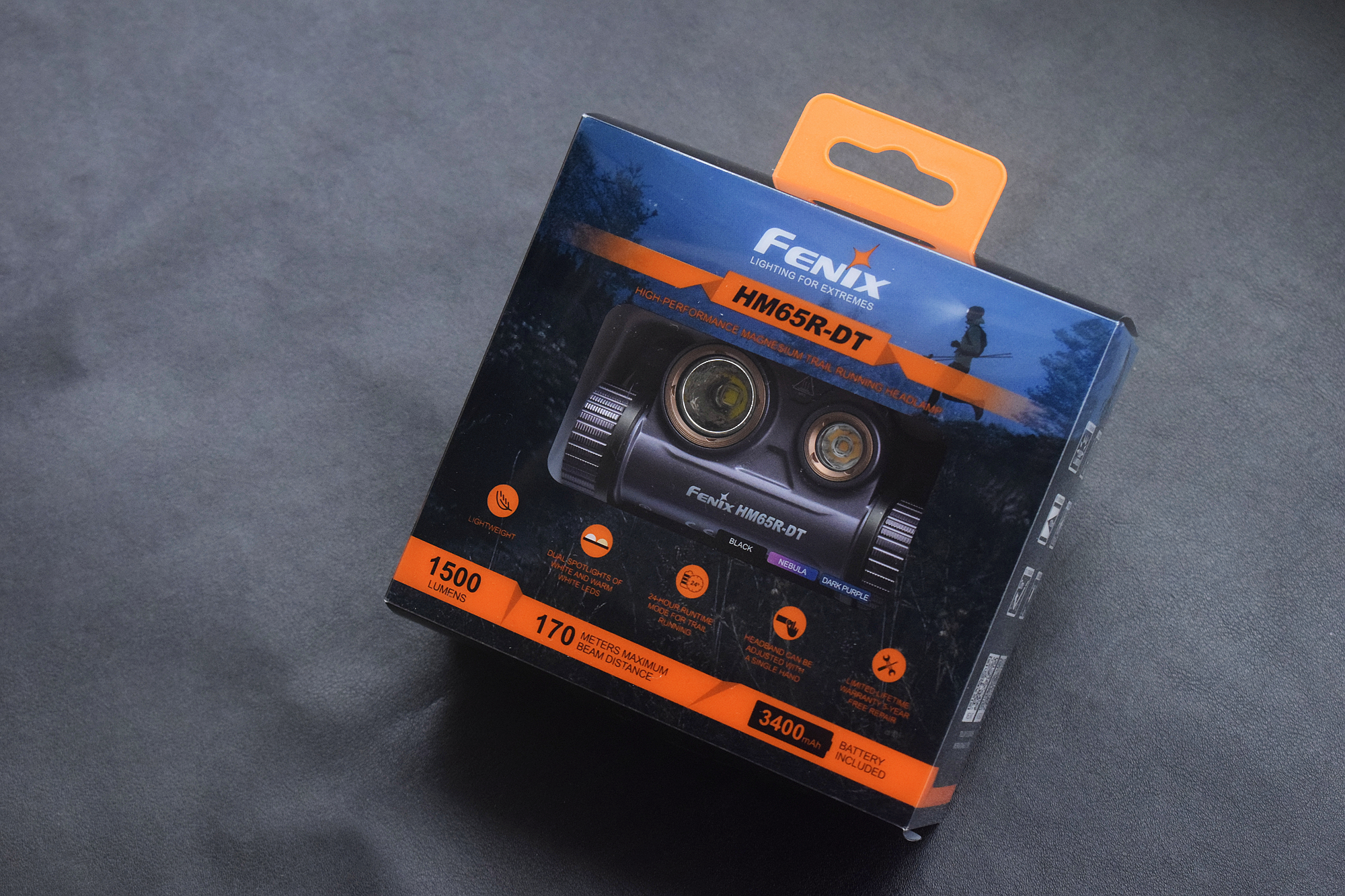 年轻更时尚，菲尼克斯HM65R-DT镁合金越野跑头灯体验