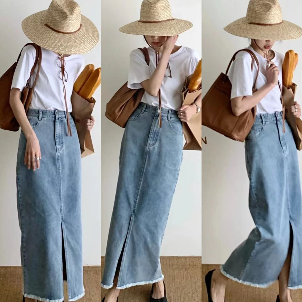 “白T恤”慵懒风穿搭火了！搭配这些单品休闲又随性，懒人*党**爱了