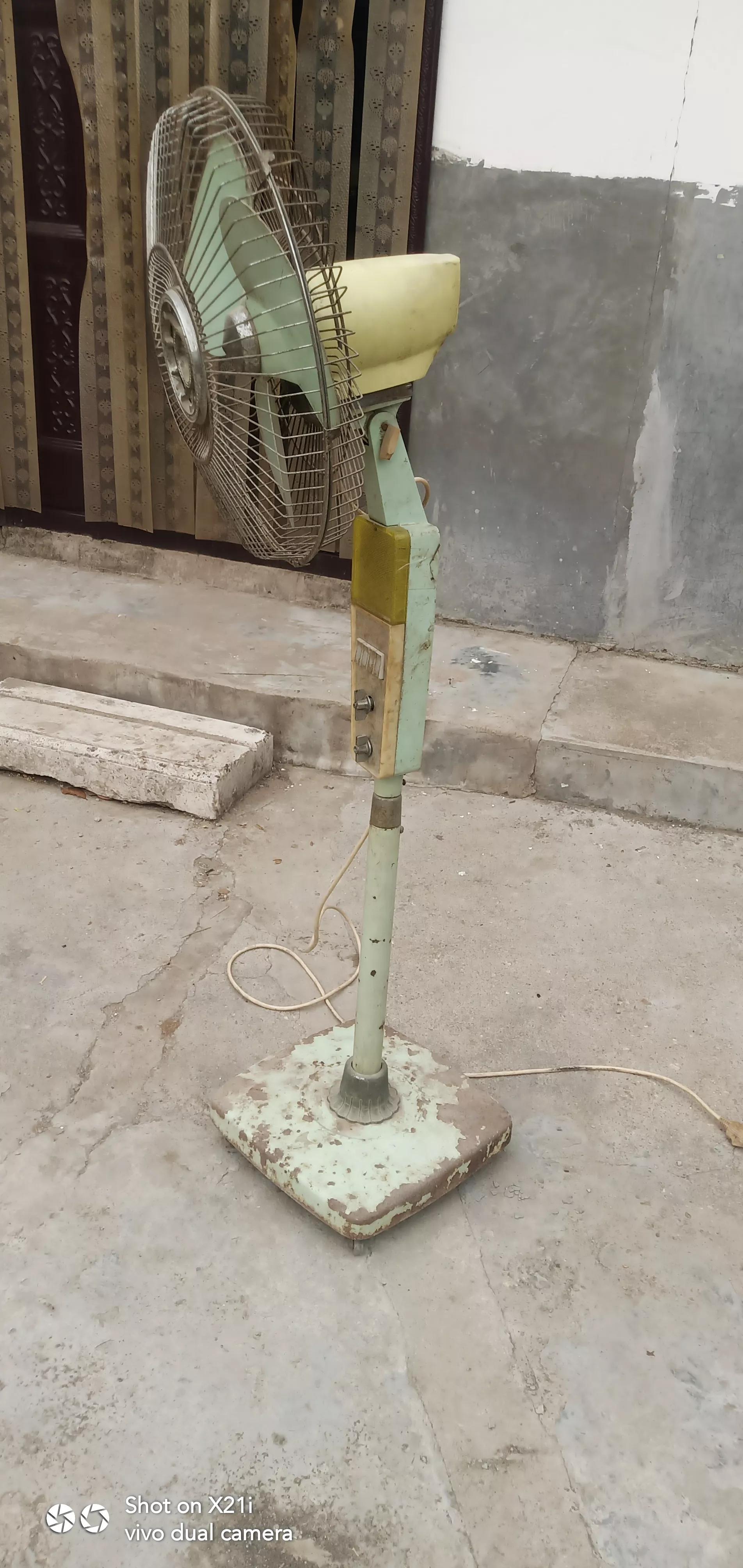 老爸结婚买的电风扇,父亲挂脖风扇