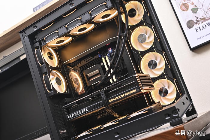 黑金全塔海景房——ROGZ790HERO+4080猛禽+追风者NV7装机展示