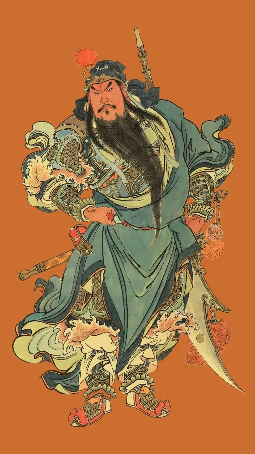 关公壁纸高清全屏图集,金关公高清壁纸