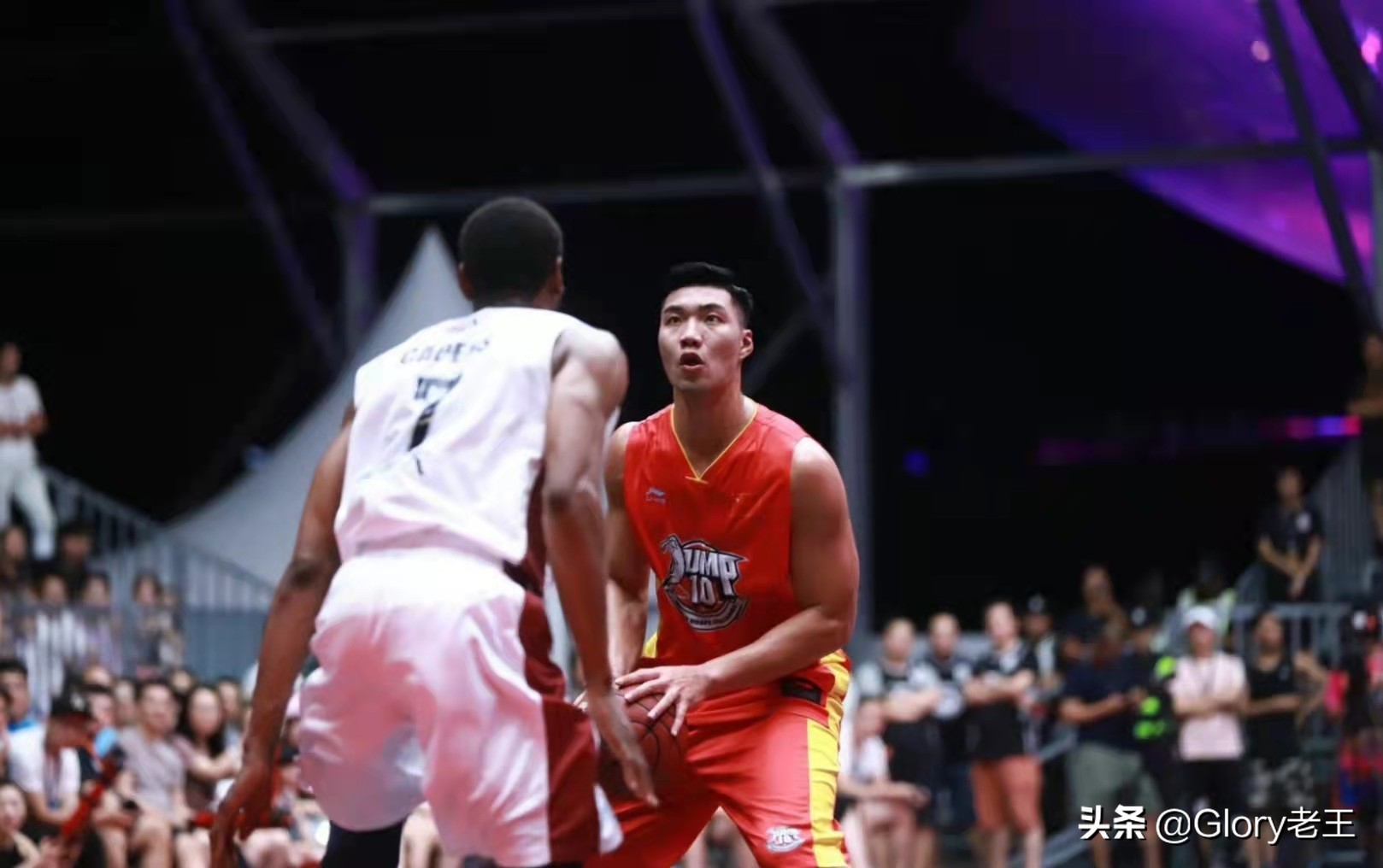 cba福建队王增杰视频,王增杰被cba中锋打爆