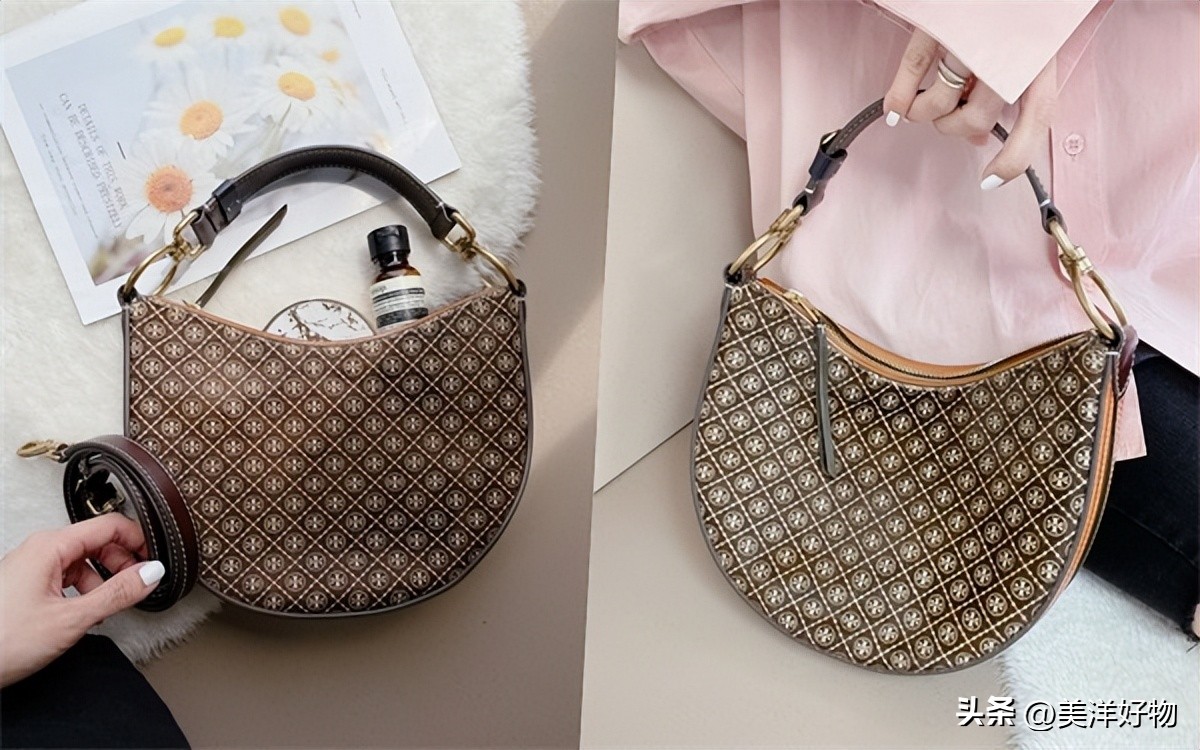 新款toryburch老花托特包,toryburch老花圆饼包