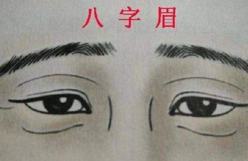 男人倒八字眉是什么意思,男士倒八字眉的说法