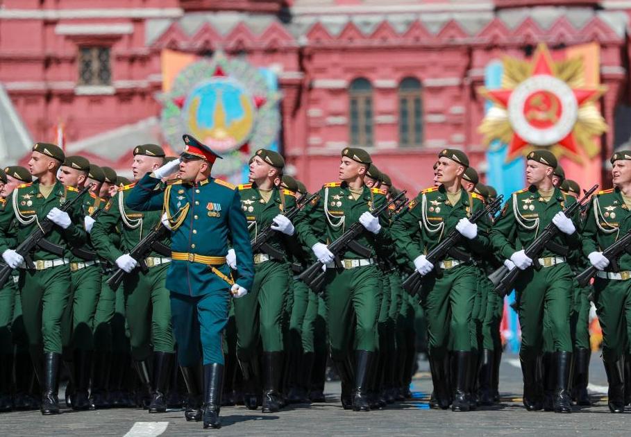 红场阅兵普京亮相,俄罗斯红场阅兵特种部队保护现场