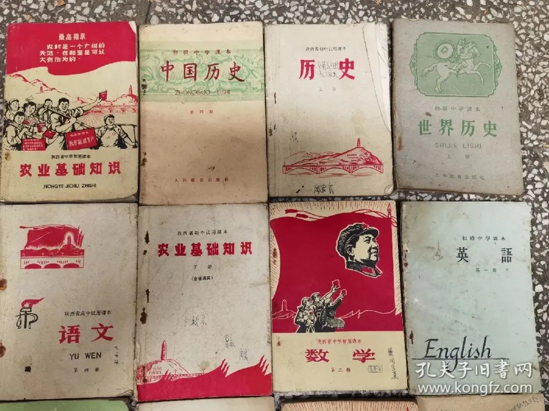 80年代教材才是经典,老教材童年回忆