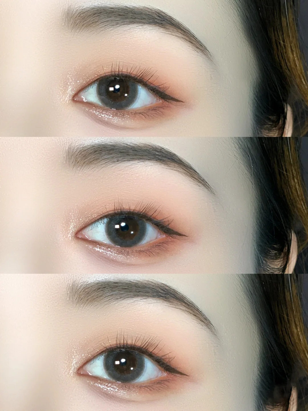 单眼皮如何画清透眼妆,下垂眼单眼皮清透眼妆