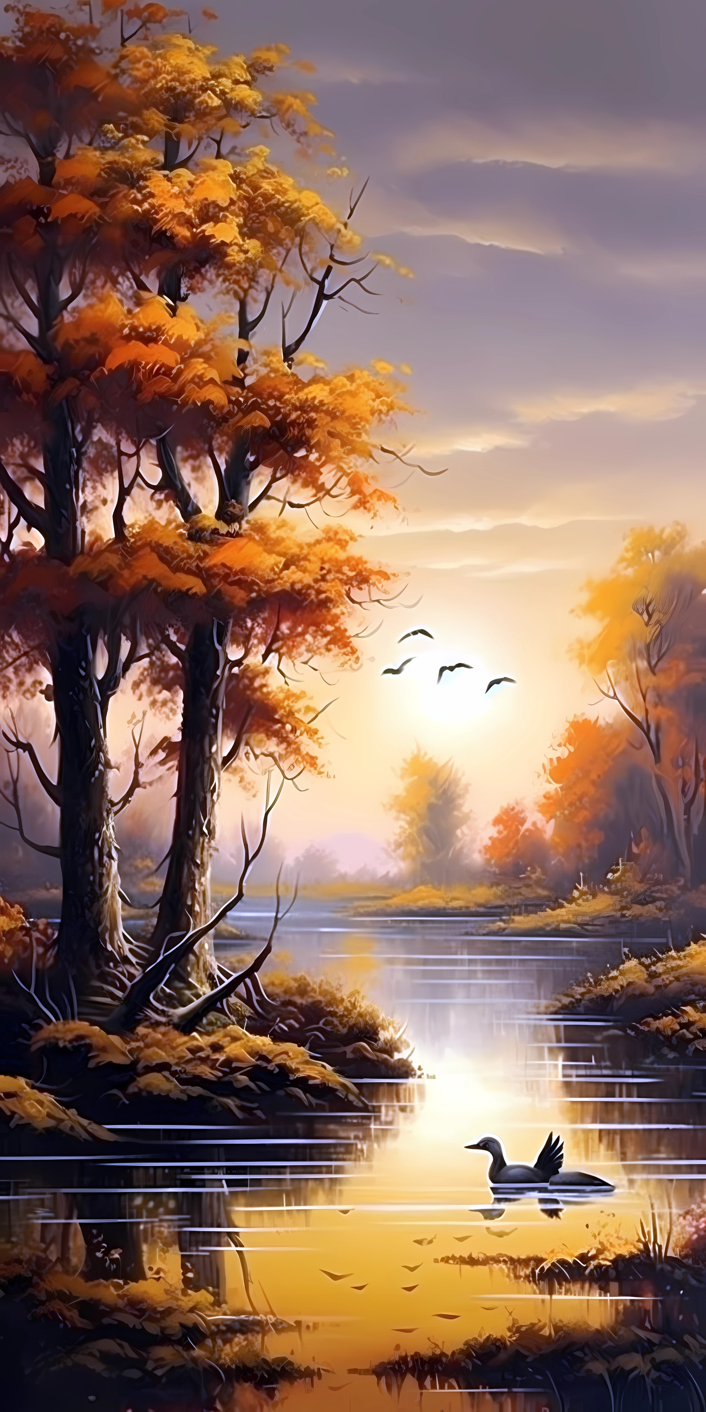 春天最美诗句手机壁纸图片,绝美风景手机壁纸好有意境啊