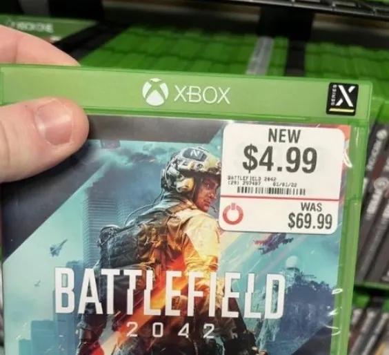 70美元跌到5美元，战地2042几乎从头烂到尾