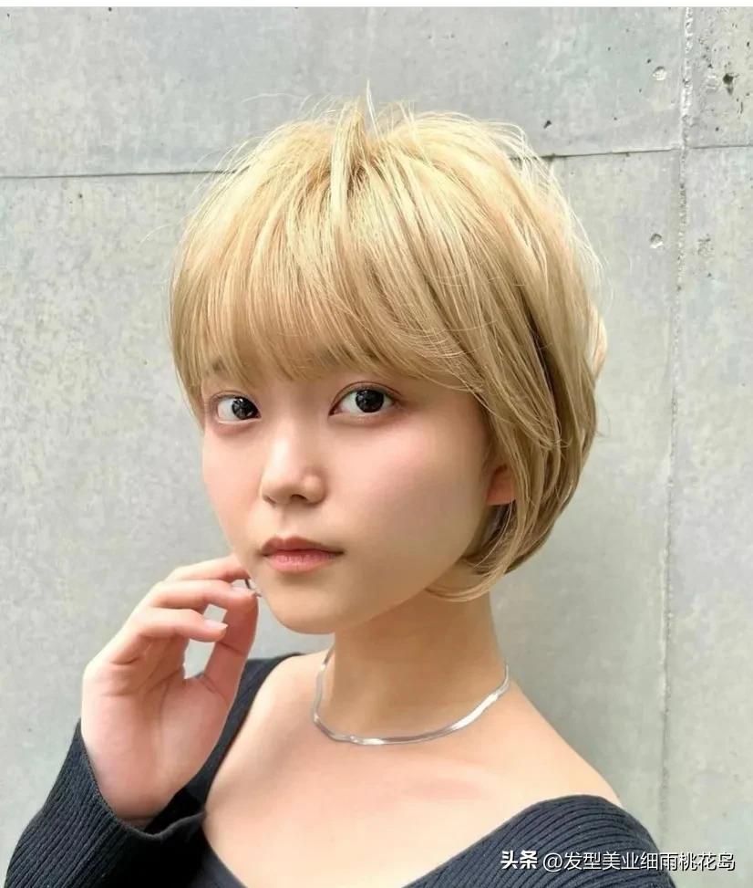 日系短发发型女圆脸,适合圆脸女生的超a日系短发