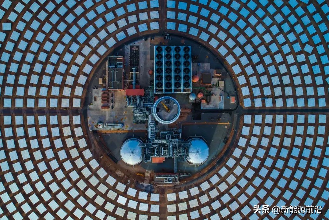 国内在建最大塔式光热项目,世界塔式光热发电