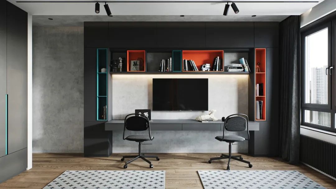 极简风格墨绿,极简主义墨绿色